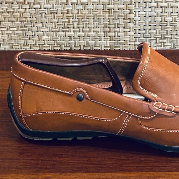 🌟HP🌟Like New! Madden M-Need Tan Faux Leather Slip-On Loafer 9.5 - Picture 6 of 12